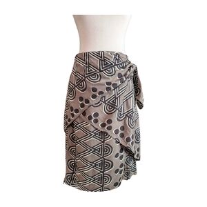 Maeve + Anthropologie Edessa‎ Printed Faux Wrap Skirt Size 4